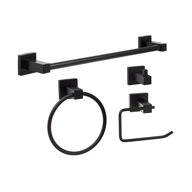 SureLocHardware Baden 4 Piece Bathroom Hardware Set & Reviews Wayfair